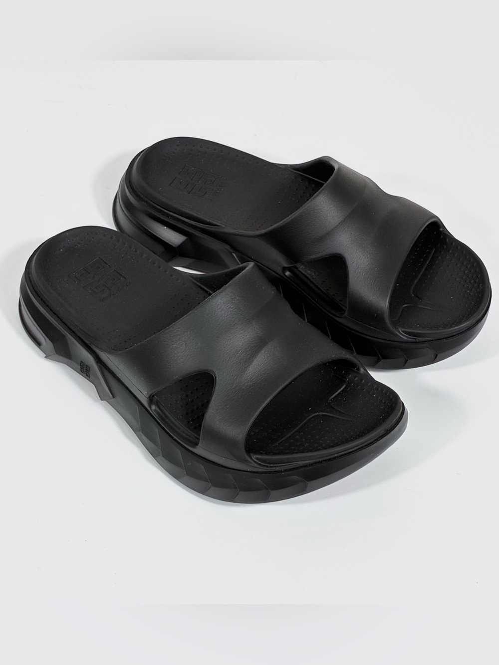 Givenchy Marshmallow Slide Sandals Black 39 EU Like NEW